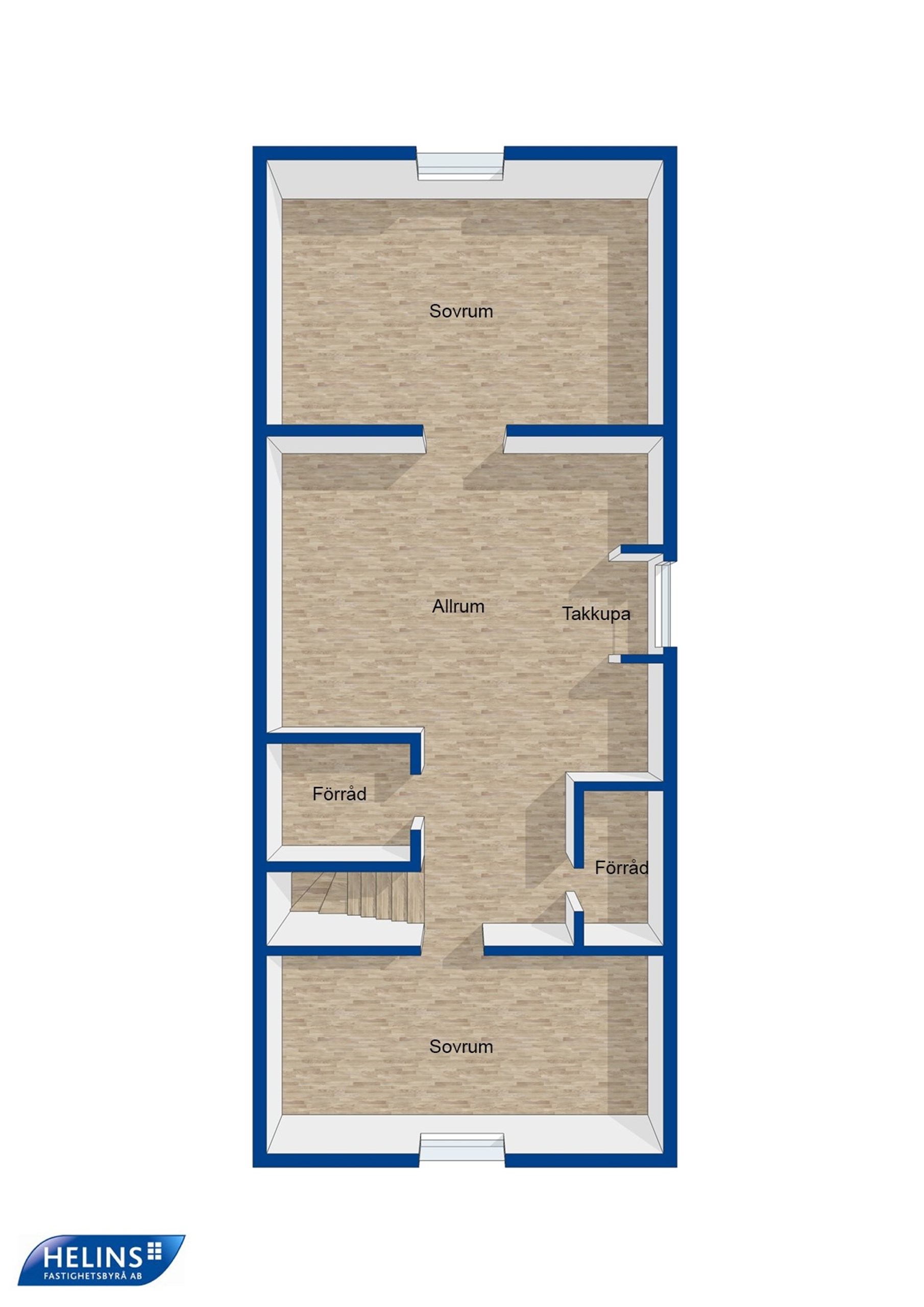 Planlösning övreplan