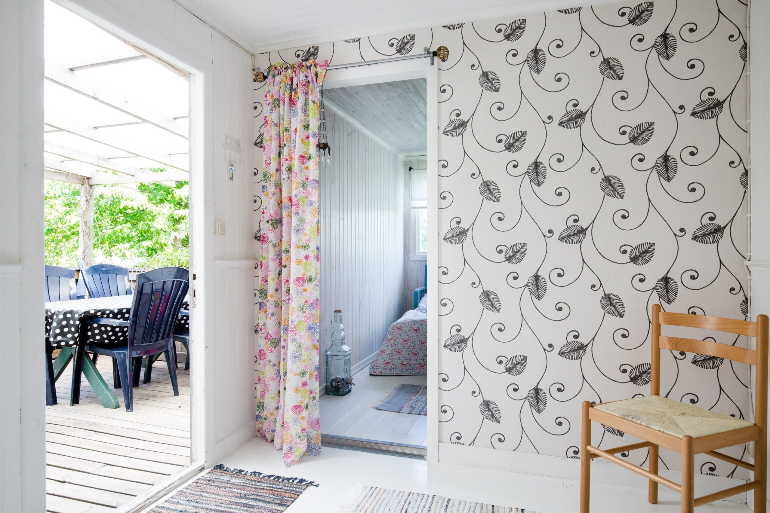 Sovrum till vänster