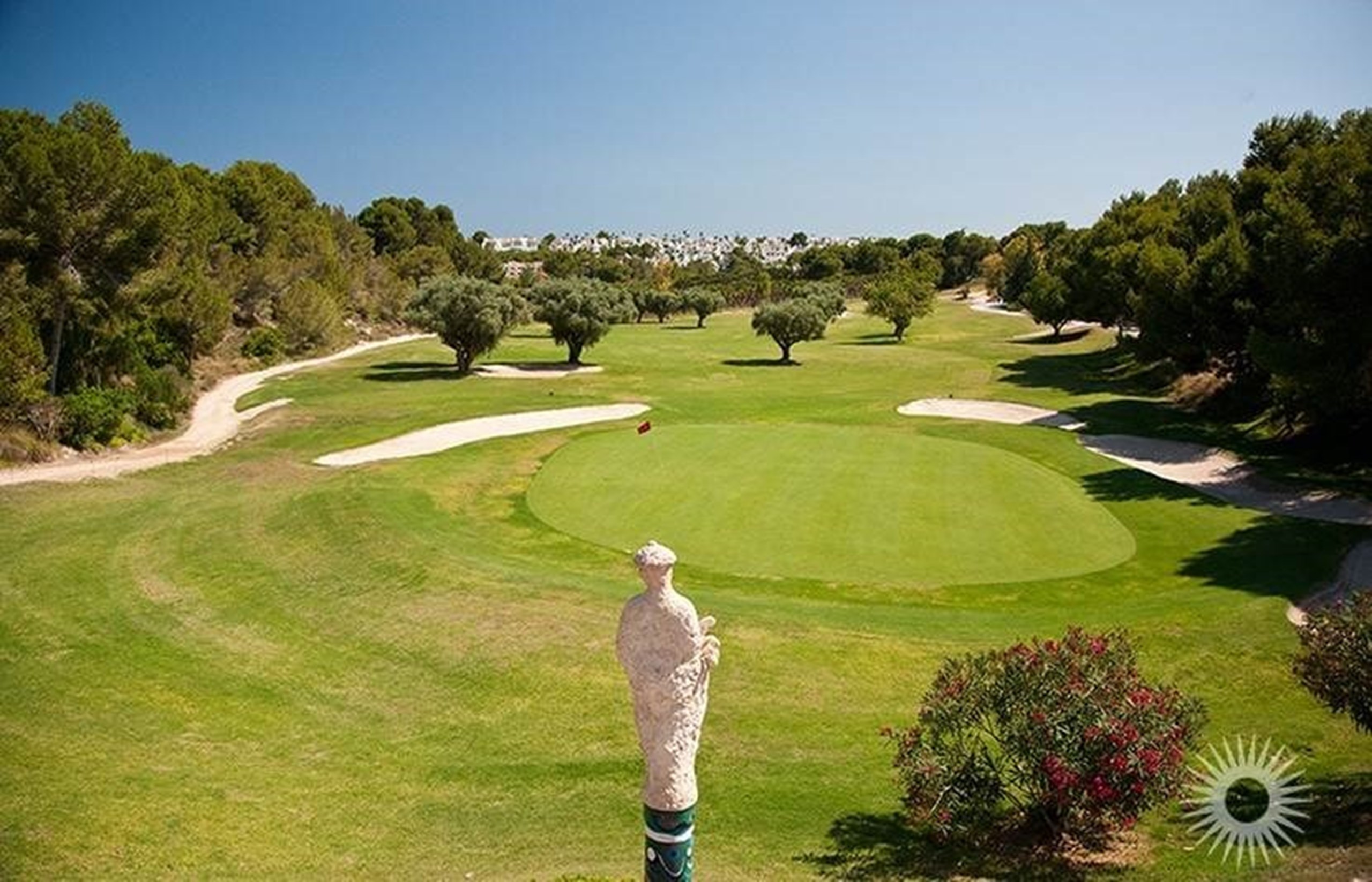 4 x golfbanor