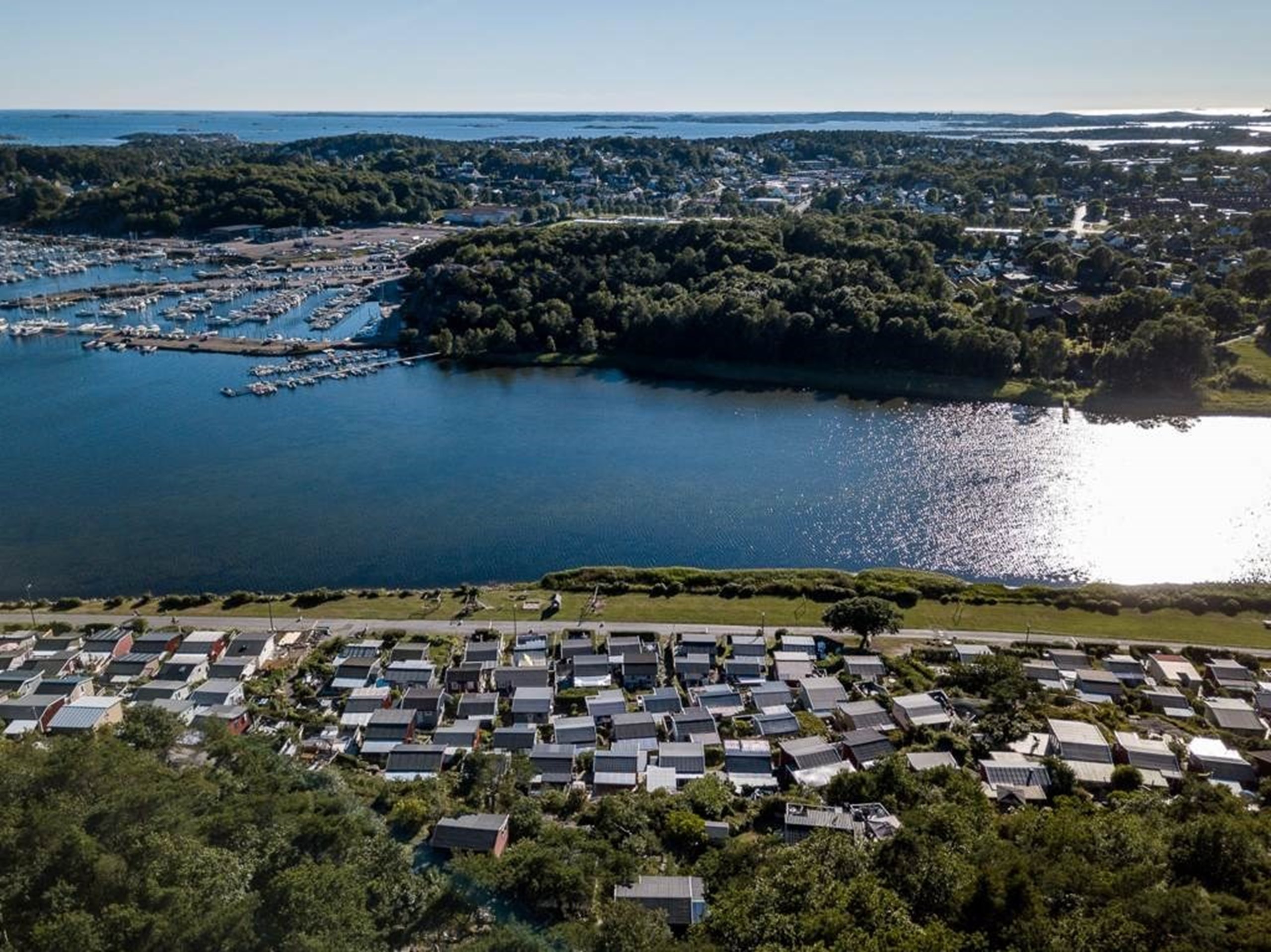 Över omr E mot Näset