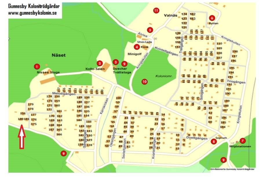 Lågupplöst Områdeskarta nr 180