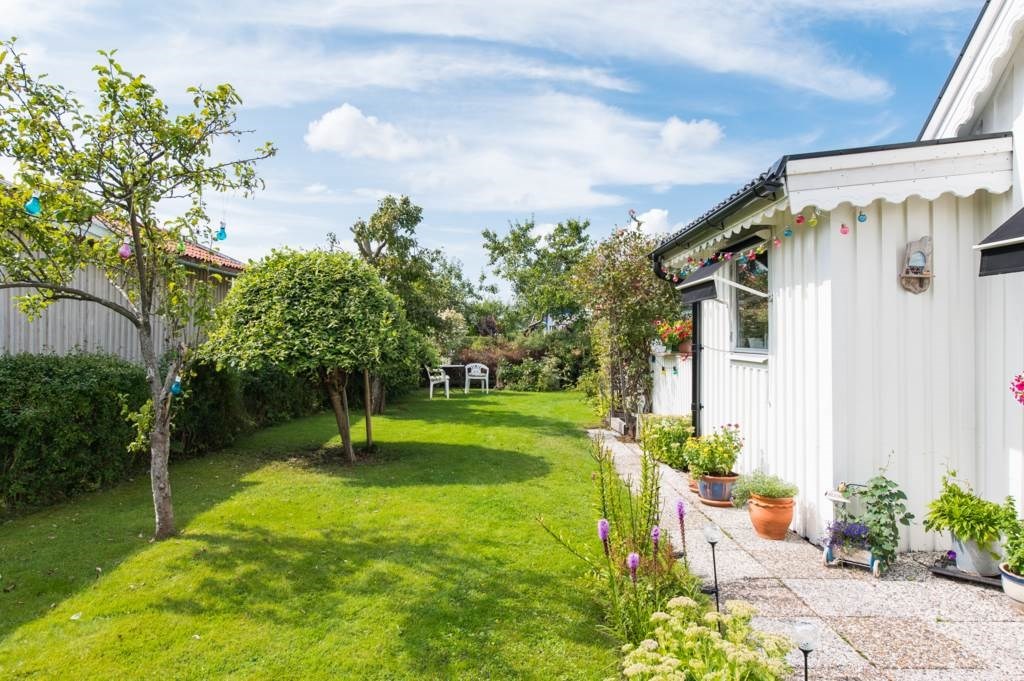 Lågupplöst Härlig trädgård