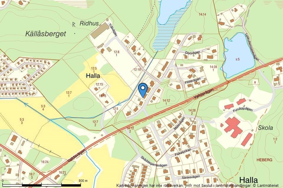 Lågupplöst Fastighetskarta