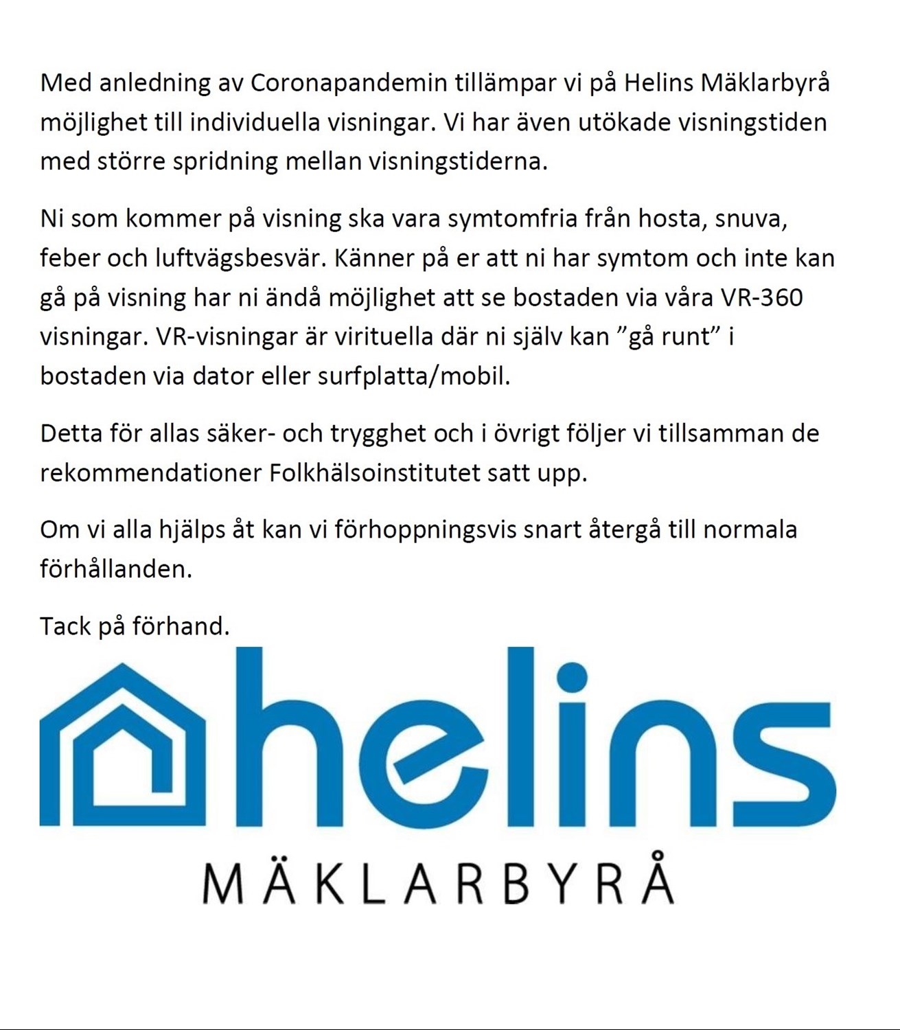 Social hänsyn!