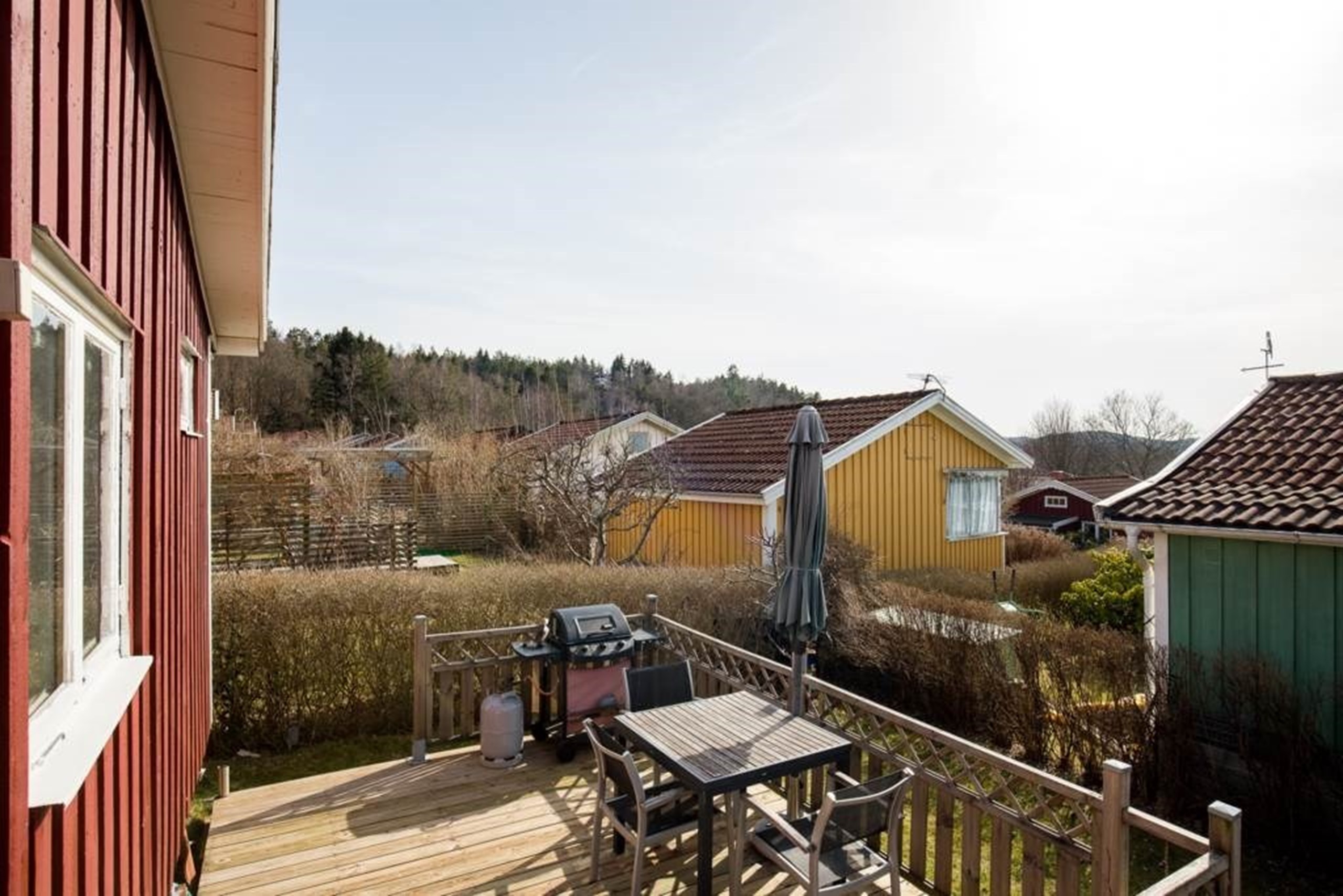 Härlig uteplats...