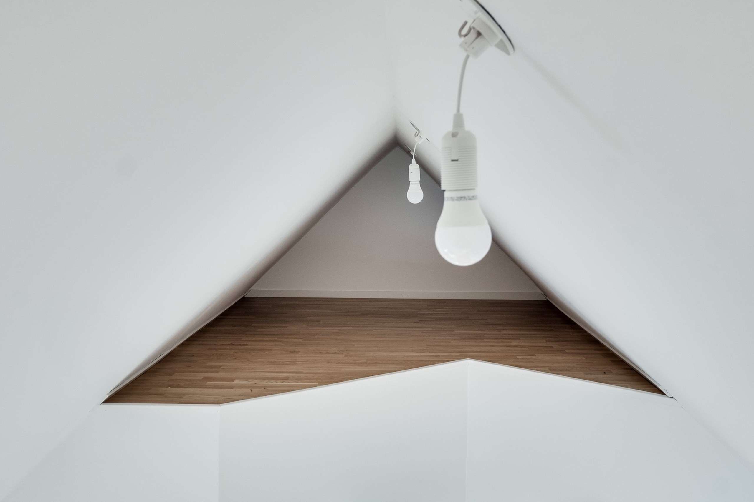 Loft ovanför sovrum