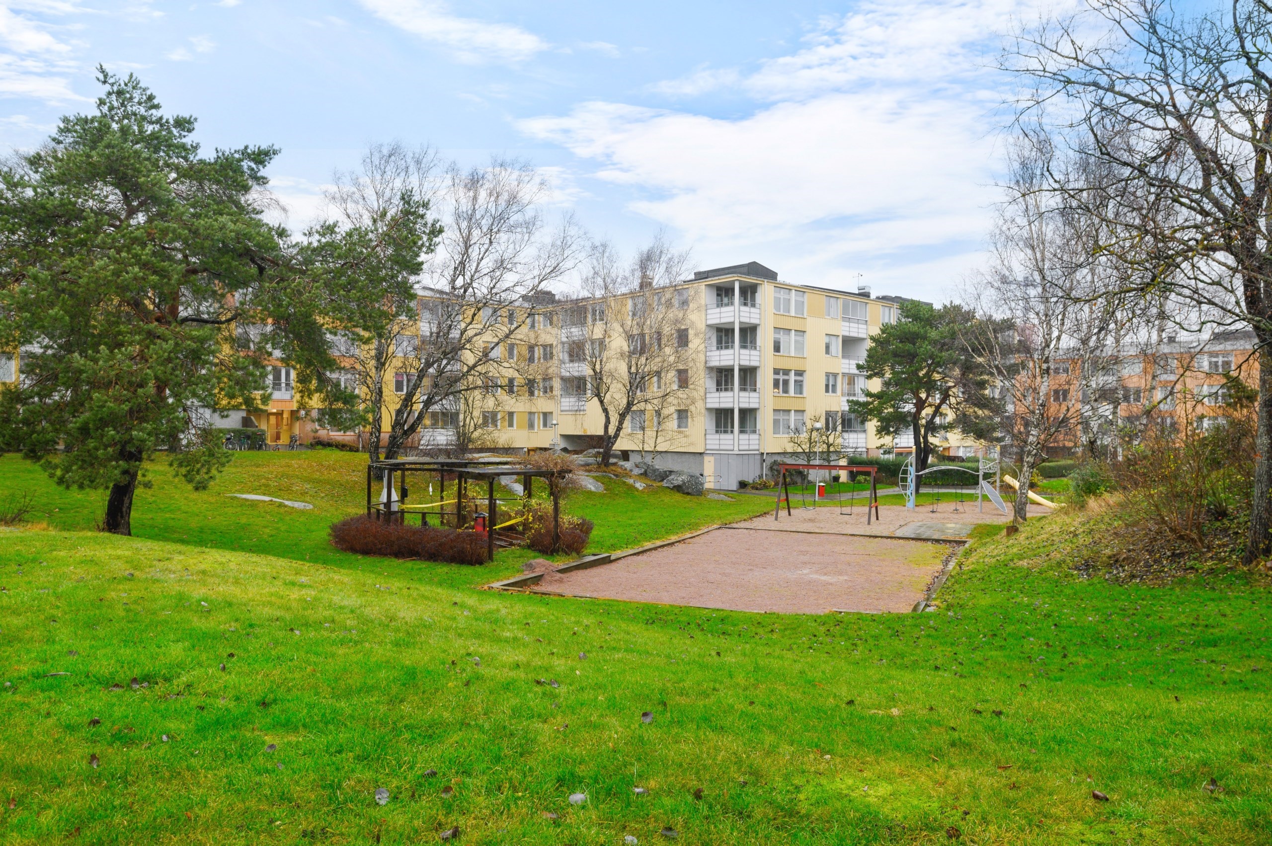 Fina grönytor i föreningen
